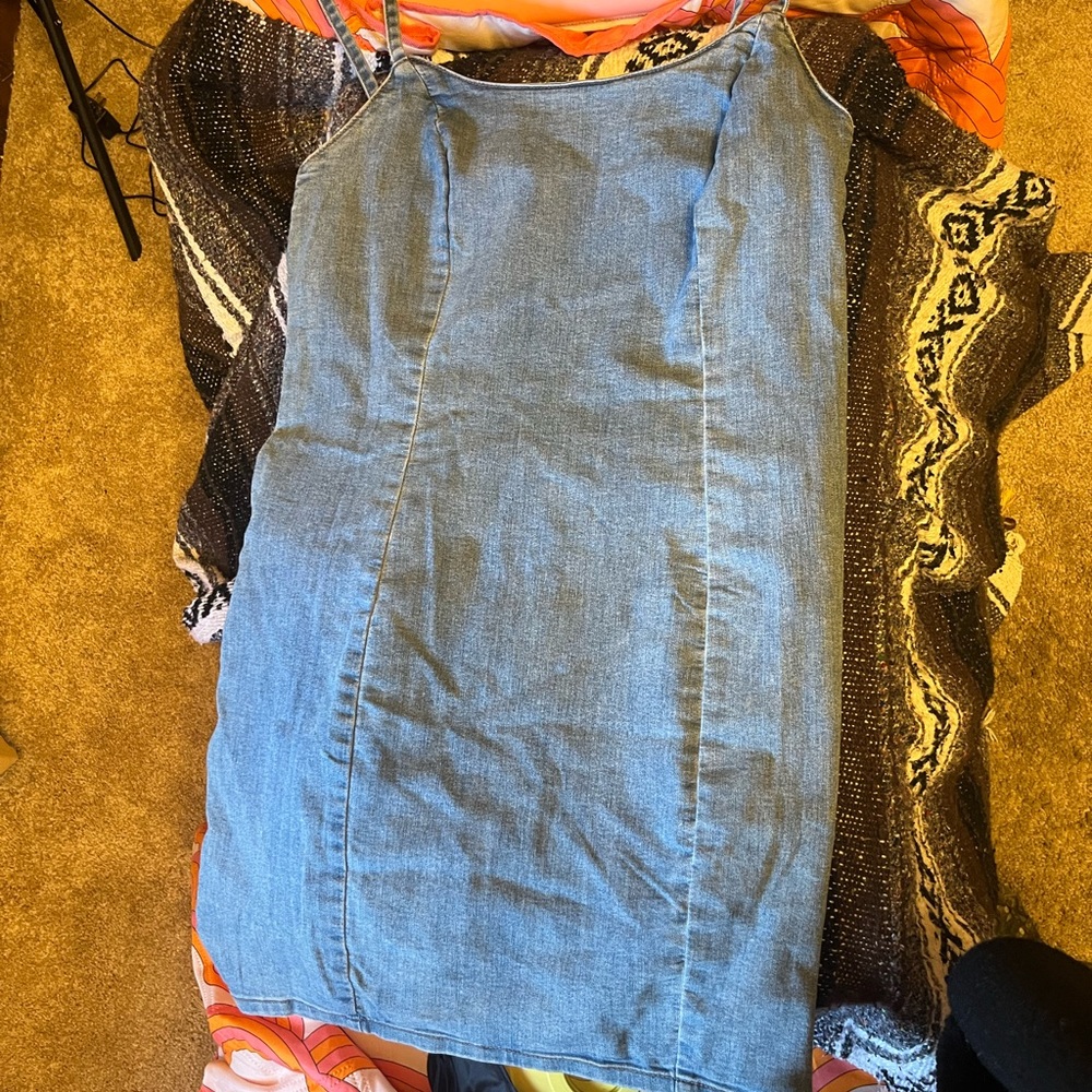 H&M Blue Mini Dress